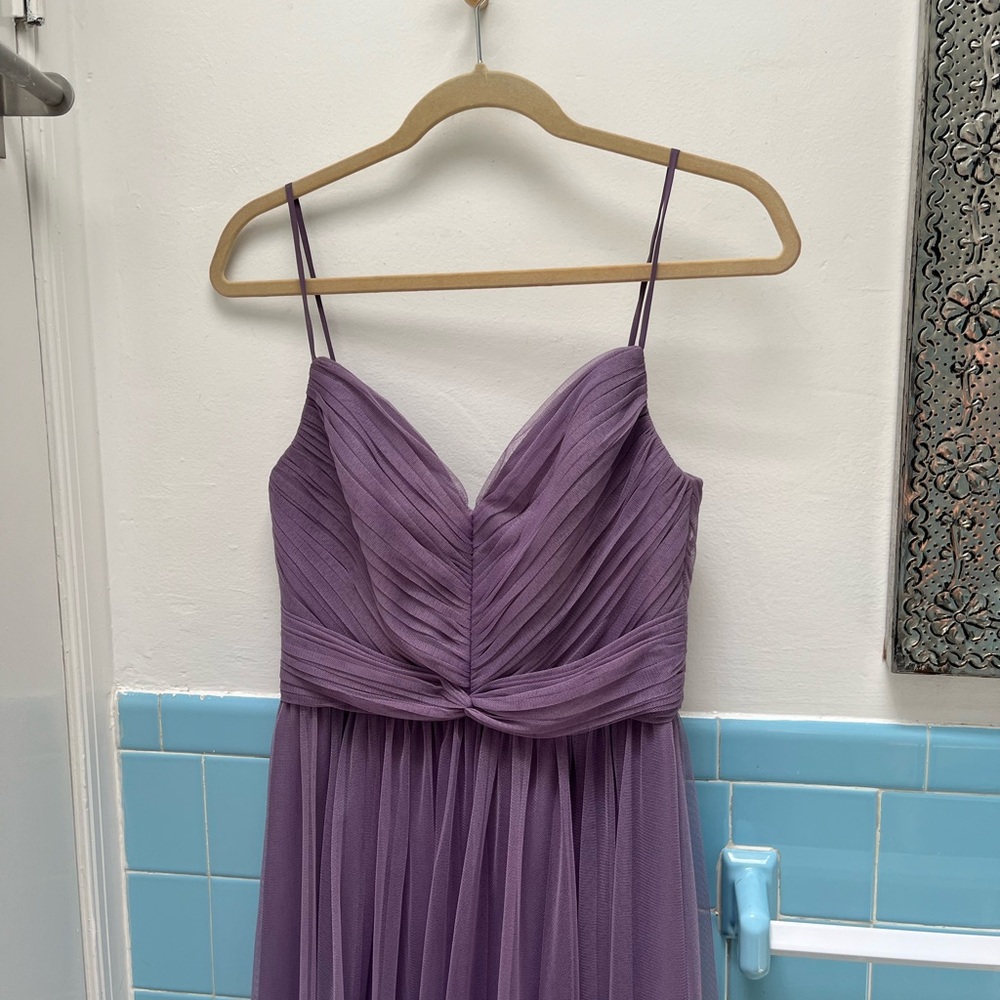 Amsale Riley Gown in Violet - Picture 4 of 4